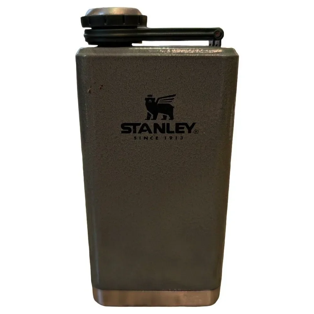 Stanley Adventure Series Pre-Party Flask 8oz Green Stainless Steel 8oz